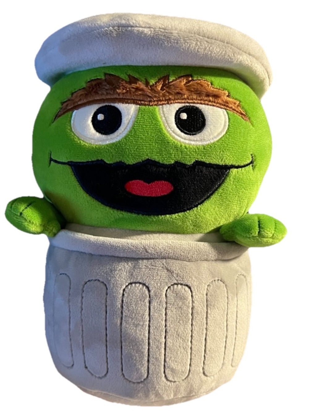 Sesame Street Oscar the Grouch 8” Super7 Super Duper Plush